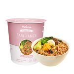 Hethstia Plant Based Protein Vegan Vegetarian Halal Kosher Instant Red Curry Ramen Cup Instant Noodles