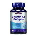 OEM Healthcare Supplements Private Labels Vitamin K2 Softgel Vitamin K2 Capsule