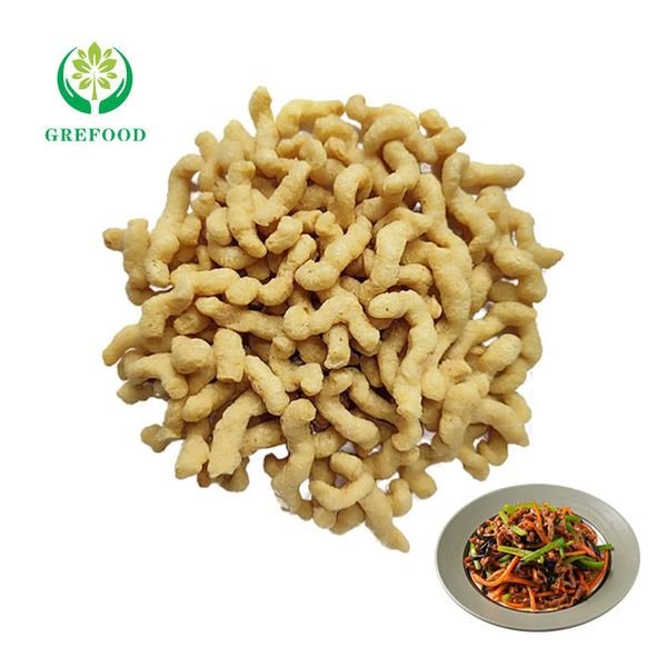 Bulk Purchase TVP Vegan Meat Low Fat Rich Fiber Food HALAL Soy Protein for Vegetarian KOSHER Textured Vegetable Protein