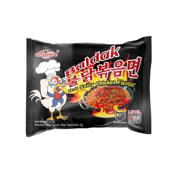 Chinese OEM Wholesale Hot-selling BRC,HALAL Certificate Korean Style Spicy Noodles Hot Chicken Ramen Noodles