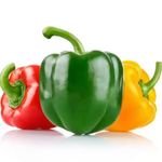 Fresh Vegetable Capsicum Pepper Yellow Red Green with Sweet Bell Color Colorful Freshness Direct from the Garden
