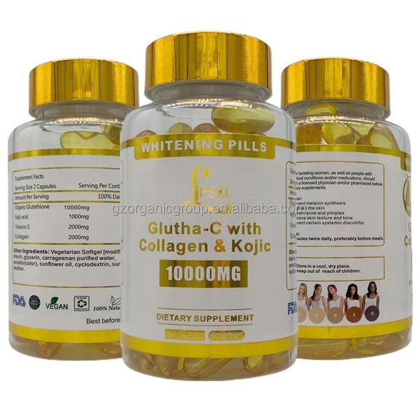 Best Selling Products Oem Powerful Skin Whitening L-Glutathione Vitamins Pills Capsule